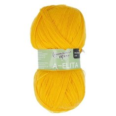 Набор пряжи Семёновская пряжа A-elita, 10*100 г, 781 м, 0216 канарейка