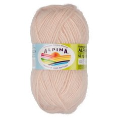 Набор пряжи Alpina "Alpaca Pollo", 4*50 г, 125 м+/-6 м, 02 светлый персиковый