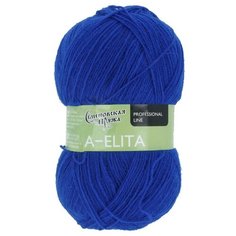 Набор пряжи Семёновская пряжа A-elita, 10*100 г, 781 м, 0180 василек