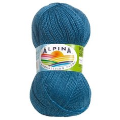 Набор пряжи Alpina "Klement", 4*50 г, 300 м+/-10 м, №06 джинсовый