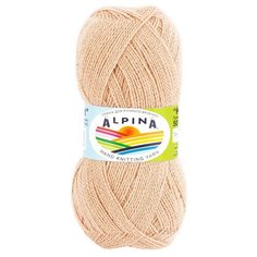Набор пряжи Alpina "Klement", 4*50 г, 300 м+/-10 м, №24 персиковый
