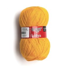 Набор пряжи Семёновская пряжа Lidiya, 10*100 г, 1613 м, 0216 канарейка