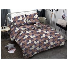 Постельное бельё Amore Mio Мако-сатин Star Микрофибра Евро