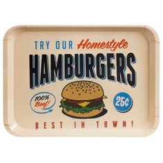 Поднос Balvi Best Hamburgers 25939