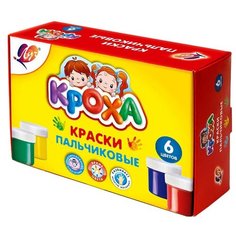 Луч Краски пальчиковые Кроха 6 цветов х 40 мл (24С1508-08)
