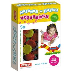 Stellar Мозаика Черепашки 45 деталей 01059 Стеллар