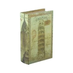 Шкатулка-книга Gamma "Пизанская башня", 17х11х5 см, цвет: №005, арт. BBK-01