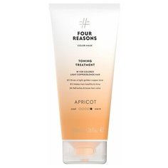 Four Reasons Тонирующая маска для поддержания цвета окрашенных волос Toning Treatment Apricot, 200 мл