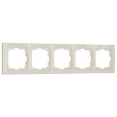Рамка Werkel Snabb Basic на 5 постов слоновая кость W0052003 4690389161469