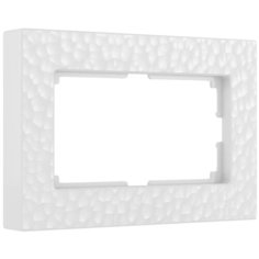 Рамка Werkel Hammer для двойной розетки белый W0082401 4690389163593