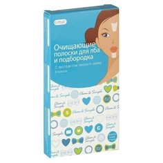 Cettua Полоски для лба и подбородка очищающие, 6 шт.
