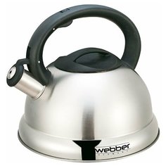 Webber Чайник ВЕ-0547 2.7 л, серебристый