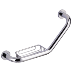 Поручень L образный с мыльницей «Solinne», 11425