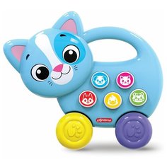 Игрушка Котенок (Зверята-каталочки) Азбукварик