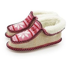Туфли комнатные женские бежево-розовые 178-036 40\41 Smile of Milady