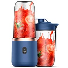 Беспроводной блендер Xiaomi Deerma NU06 Fruit Cup Синий