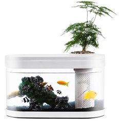 Аквариум Xiaomi Geometry Fish Tank Aquaponics Ecosystem