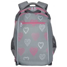 Рюкзак школьный Grizzly RG-064-11/2, цвет серый