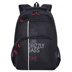 Рюкзак Grizzly RU-030-3 12.5, черный/красный