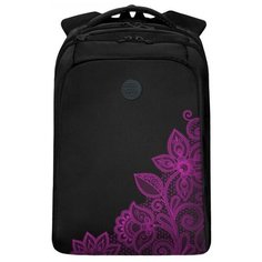 Рюкзак Grizzly RD-044-4 12, черный/фиолетовый