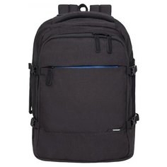 Рюкзак Grizzly RQ-019-1 21, черный/синий