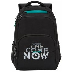 Рюкзак Grizzly RU-030-2 21.5, черный/бирюзовый