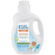 Гель для стирки PURE WATER Для стирки детского белья, 1 л, бутылка