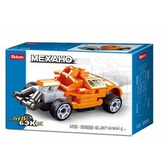 Конструктор SLUBAN Механо M38-B0888B Машинка-инерция