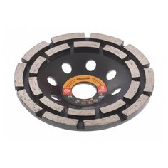 Чашка алмазная зачистная, 125 мм, двухрядная Sparta