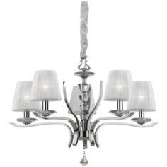 Люстра IDEAL LUX Pegaso SP5 Bianco, E14, 200 Вт