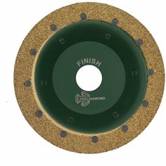 Чашка по дереву плоская Grand шаг 5 Finish 125 мм TRIO-DIAMOND