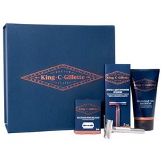Набор для бритья King C. Gillette с Т-образным бритвенным станком