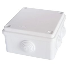 Коробка распаячная влагозащищенная с 6 вводами настенная 100x100x50 IP54 2шт Mak Trade