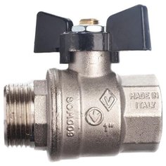 Кран шаровой Bugatti 1" HB (бабочка) серия Oregon