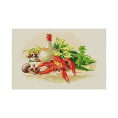 Кристальная мозаика (алмазная вышивка) Фрея "Омары", арт. ALV-1, 28x45 см