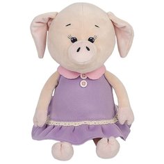 Мягкая игрушка Maxitoys Свинка Наденька в платье 26 см