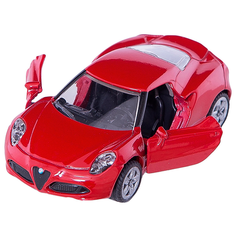 Легковой автомобиль Siku Alfa Romeo 4C (1451) 1:55, 9.7 см, красный