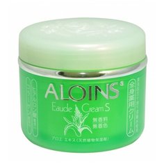 Крем для тела Aloins Eaude Cream S с экстрактом алоэ (без аромата), 185 г