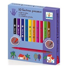 Фломастеры Djeco двухсторонние, классические (08800)