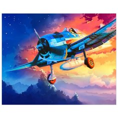 Картина по номерам Фрея №26, 40*30 см, "Самолет" (PNB/R2)