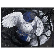 Кристальная мозаика Фрея "Летящая сова", 35*46,5 см (ALVR-26 019)