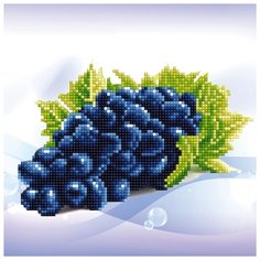 Кристальная мозаика Фрея "Виноград", 25*25 см (ALV-5 06)