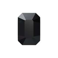 Бусины стеклянные Swarovski цветные, 10*7 мм, 6 шт, в пакете, кристалл, черный (5514)