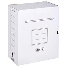Короб архивный Attache белый, 150 мм, гофрокартон, 5 штук (1058647)