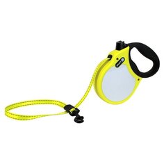 ALCOTT VISIBILITY рулетка антискользящая ручка (лента) М/5м/30кг черный/неон