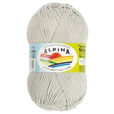 Набор пряжи Alpina "Nana", 10*50 г, 105 м+/-10 м, №20 светлый серый