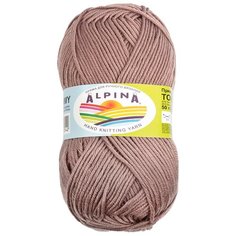 Набор пряжи Alpina "Tommy", микнес, 10*50 г, 138 м+/-7 м, №009 серо-коричневый