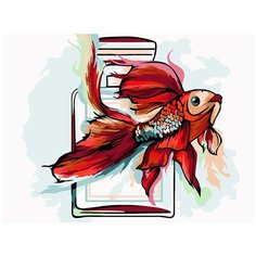 Картина по номерам Фрея (на картоне), 30*40 см, №45 Загадай желание! (PKZ-2)