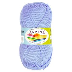 Набор пряжи Alpina "Tommy", микнес, 10*50 г, 138 м+/-7 м, №026 светлый сиреневый