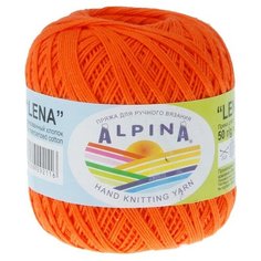 Набор пряжи Alpina "Lena", хлопок, 10*50 г, 280 м+/-15 м, №20 оранжевый
